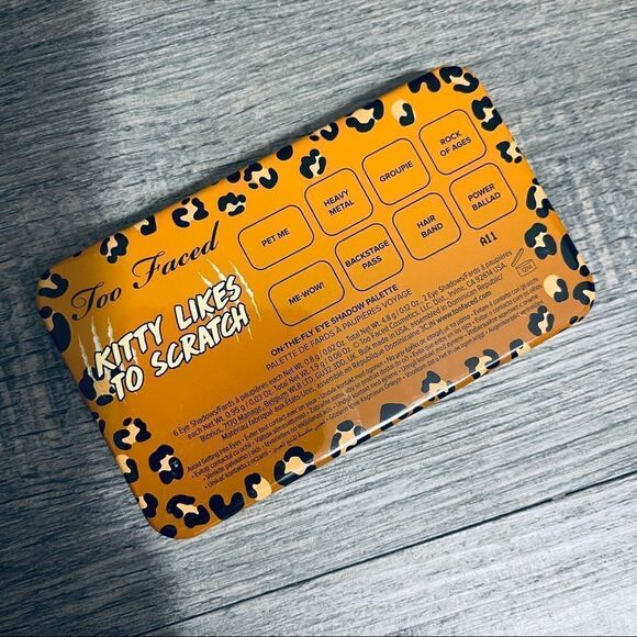 Too Faced Kitty Likes to Scratch Mini Eyeshadow Palette - Picture 5 of 12